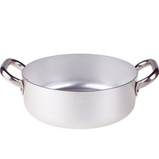 Pentole Agnelli 義大利無塗層鋁製砂鍋 10636, 36厘米, 銀色, 1個