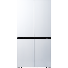 캐리어 클라윈드 파스텔 4도어 양문형 냉장고 566L 방문설치, KRNF566WPS1, 화이트