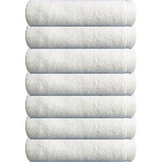 Songwol 松月 可頌竹製毛巾 180g 竹纖維, 象牙白, 7個