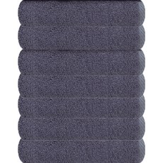 Songwol 松月 깔롱 竹纖維毛巾 155g 竹纖維紗, 深灰色, 7個