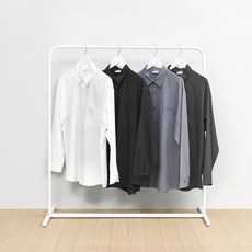 CASAMARU 日常簡約1層衣架, 白色
