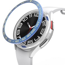 araree 金屬錶圈造型保護殼 錶圈裝飾 47mm, 藍色