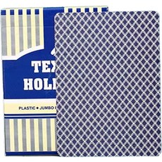 Pitgome PVC防水德州撲克牌, 藍色