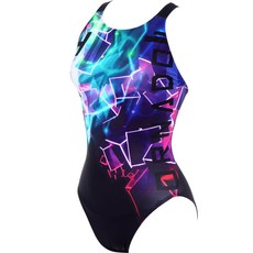 TORNADO SPORTS 女款半開衩泳衣 PLS3983