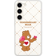 코쿼드 케어베어 러브 클리어 휴대폰 케이스