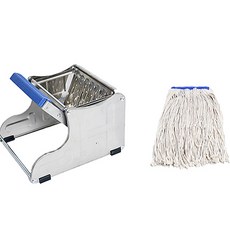 Clean Mate 不鏽鋼鐵腳刮水器+高級纖維抹布組, 1組