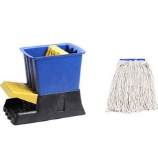 Clean Mate Shubal 脫水桶 + 高級紗線拖把組, 1套