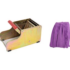 Clean Mate 鐵腳抹布+高級超細纖維抹布 紫色組, 1組, 紫色