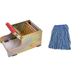 Clean Mate 強力脫水器 + 一般青紗拖把 340g 套組, 1套