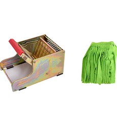 Clean Mate 天使寬口鐵刮刀+超細纖維抹布 高級 綠色組, 1組, 綠色