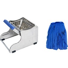 Clean Mate 不鏽鋼鐵腳刮水器+超細纖維抹布拖把組, 1套