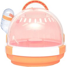 Carno 卡諾 倉鼠UFO移動籠, 1個, 橘色