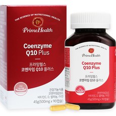 PrimeHealth 輔酶Q10 Plus膠囊 45g, 90顆, 1個