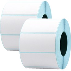 Khohimo 條碼列印機用感熱標籤紙 3W091 1250p, 2個