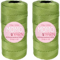 Teolsilnara Momo-yarn 編織線, 75 蘋果綠