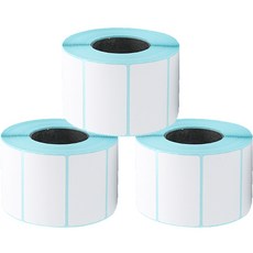 Khohimo 條碼打印機用感熱標籤紙 3W091 1250p, 3個