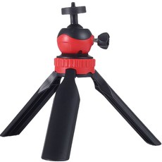 하프위니 휴대용 미니 스마트폰 삼각대 블랙, 1개