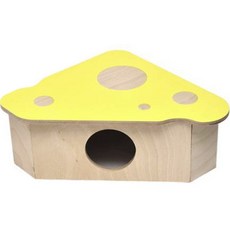 카르노 햄스터 치즈 코너형 원룸 은신처, 혼합색상, 1개