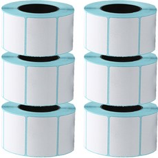 Khohimo 條碼列印機用感熱標籤紙 3W091 800p, 6個