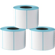 Khohimo 條碼印表機用熱感應標籤紙 3W091 800p, 3個