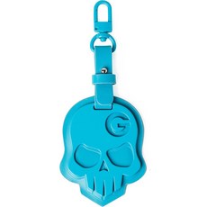 MONSTERG 高爾夫日常金屬骷髏名牌, 藍綠色 (MA23NTG-177), 1個