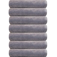 Songwol 松月 飯店毛巾 180g, 灰色, 7條