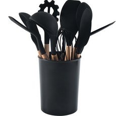 HyperPlanet 廚具組, 12種, 黑色, 1個