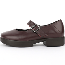 Jisse J-Shoe 天然羊皮手工 Pelin 厚底瑪麗珍鞋