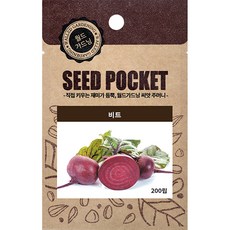 월드가드닝 비트 씨앗 200p, 1개