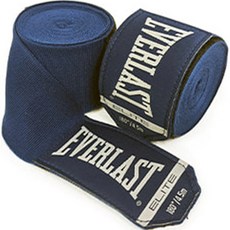 Everlast Elite 2 護手繃帶 雙邊組, 海軍藍, 1套