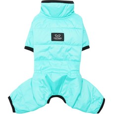 PUPPY ANGEL Air1狗狗超細纖維防水保暖連身衣 OW531, 709Blue, 1件
