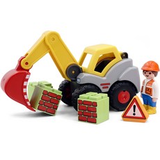 플레이모빌 1.2.3 굴착기 70125, 1개