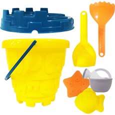 agaplus 海灘沙堡遊戲籃組合, 混色, 1套