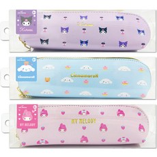 三麗鷗可愛薄化妝包 3種組, 混色