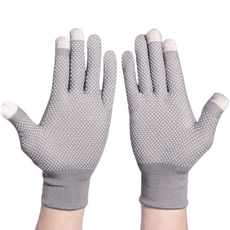 ETUDIER 야외 등산 라이딩 장갑, 그레이, 1세트