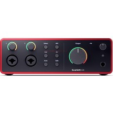 Focusrite Scarlett 第四代音訊接口, Scarlett 4i4 (4th Gen), 混合顏色