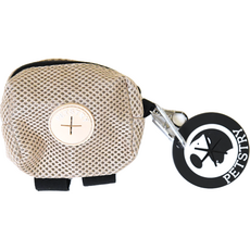 펫스츄리 강아지 산책 풉백 케이스 + 봉투 홀더 세트, 베이지, 1개