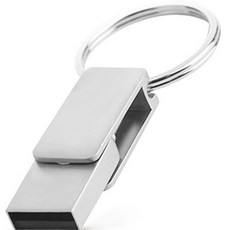韓國 MuSt H-Ring 2.0 OTG C型 USB隨身碟 銀色, 128GB