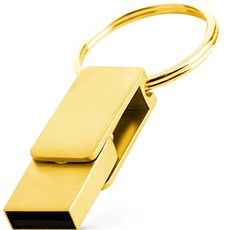 韓國 MuSt H-Ring 2.0 OTG Type-C USB隨身碟 金色, 128GB