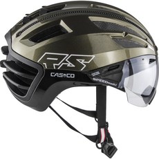 CASCO Speedaero2 RS 安全帽 + 護目鏡, 咖啡色, 1個