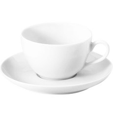 Pillivuyt 經典塞西爾茶杯與杯碟, 單一顏色, 1個