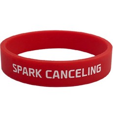 新款 Spark Canceling 手環 XL, 紅色, 1個