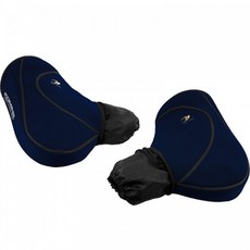 코미네 오토바이 핸들워머 양손착용 세트 AK-362, SOLID NAVY