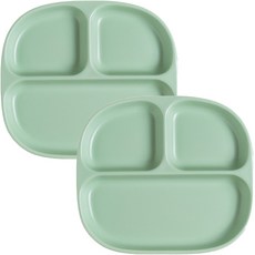 Uncle Joy 陶瓷方形 成人餐盤 HTC244, 方形復古綠, 2個