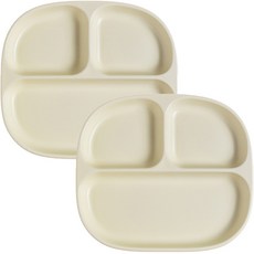 Uncle Joy 陶瓷方形 成人餐盤 HTC244, 方形牛奶白, 2個