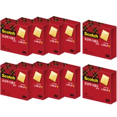 3M Scotch 超強力多用途膠帶補充包 12mm x 20m, 10個, 透明