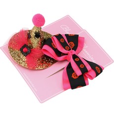 블루밍 할로윈 에레나 헤어핀 세트, 핫핑크