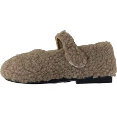 Yubli兒童款轉向絨毛魔鬼氈休閒鞋