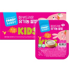 foodybuddy 孩童即食飯, 6入, 140g, 極香軟口感