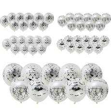 P&B UNITY 萬聖節橡膠氣球 蜘蛛網 13p + 骷髏 13p + 南瓜 12p + 蝙蝠 12p 套組, 05 全面印刷 透明, 1套